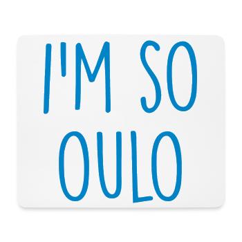 Oulo Suomi Finlande - Tapis de souris (format paysage) - blanc - Devant