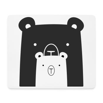 Bear Bear Polar Bear Brown Bear I Gift Idea - Mouse Pad (horizontal) - white - Front