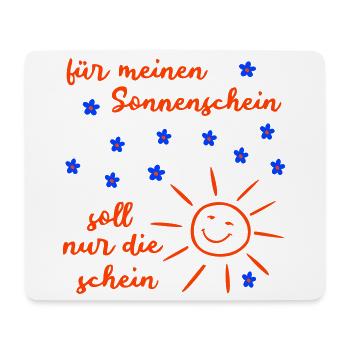 Sunshine - Mouse Pad (horizontal) - white - Front
