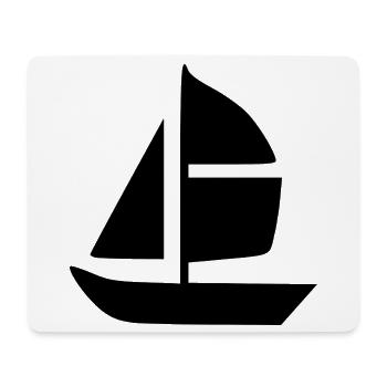 Sailboat Sailing Ship Sailing Gift - Mouse Pad (horizontal) - white - Front