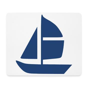 Sailboat Sailing Ship Sailing Gift - Mouse Pad (horizontal) - white - Front