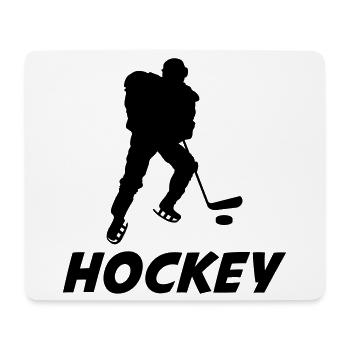 Hockey - Mousepad (Querformat) - Weiß - Vorne