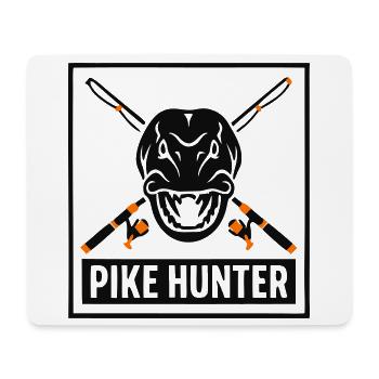 Pike Jaeger Coat of Arms Logo - Mouse Pad (horizontal) - white - Front