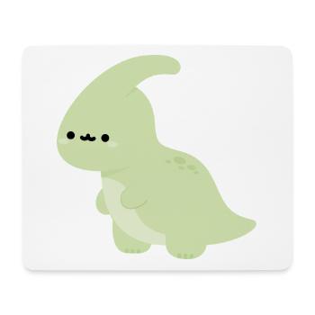 Parasaurolophus Perry - Mouse Pad (horizontal) - white - Front