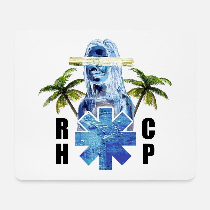 Asterias übrigens rhcp - Mousepad (Querformat) - Weiß