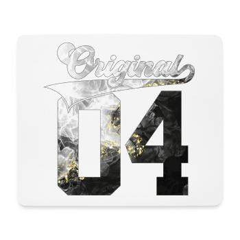 22E ANNIVERSAIRE 2004 ORIGINAL 04 - Tapis de souris (format paysage) - blanc - Devant