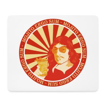 Alkohol Mojito Sprüche - Mousepad (Querformat) - Weiß - Vorne