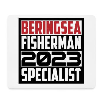 Bering Sea Fisherman 2023 Spezialist Geschenkidee - Mousepad (Querformat) - Weiß - Vorne