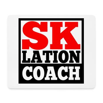 Eskalation Coach SKlation sklation Farben änderbar - Mousepad (Querformat) - Weiß - Vorne
