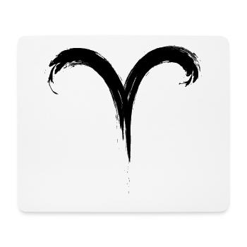 Ram - Mouse Pad (horizontal) - white - Front