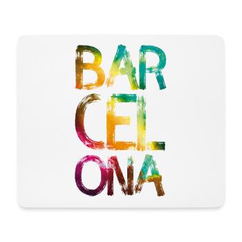 Barcelona city - Mouse Pad (horizontal) - white - Front