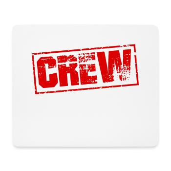 crew - Mouse Pad (horizontal) - white - Front