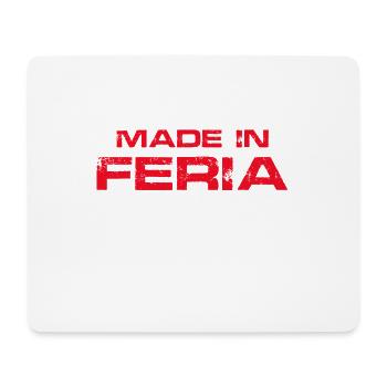 Made in Feria - Mouse Pad (horizontal) - white - Front