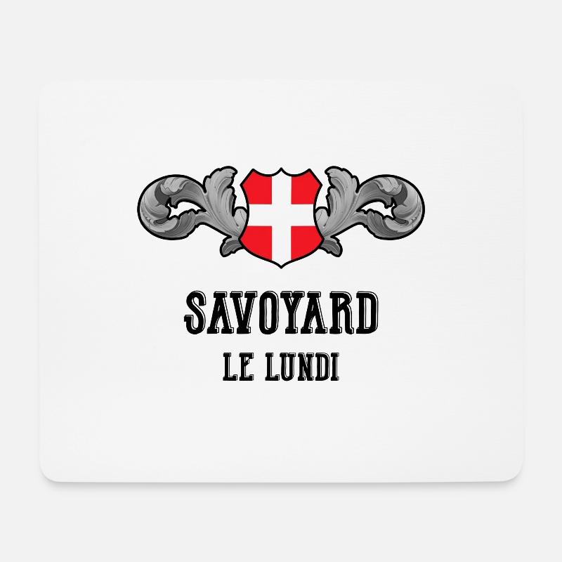 Savoyard on Monday - Mouse Pad (horizontal) - white