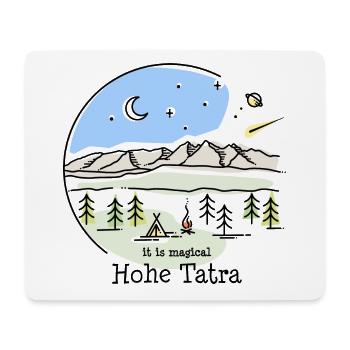 Hohe Tatry Souvenir Slowakei Polen Gebirge - Mousepad (Querformat) - Weiß - Vorne