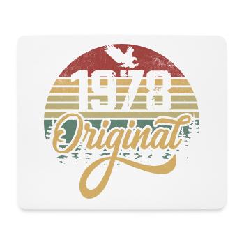 Original 1978 Vintage - 1978 Birthday Gift - Mouse Pad (horizontal) - white - Front