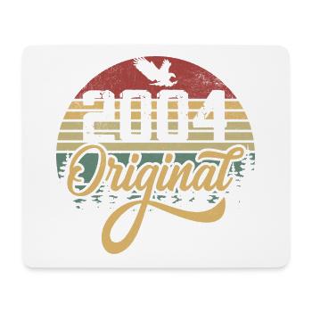 Originaler Jahrgang 2004 – Geburtstagsgeschenk 2004 - Mousepad (Querformat) - Weiß - Vorne