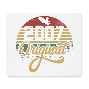 Original 2007 Vintage - Birthday Gift 2007 - Mouse Pad (horizontal) - white - Front