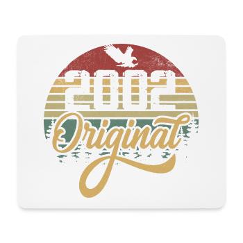 Original 2002 Vintage - Birthday Gift 2002 - Mouse Pad (horizontal) - white - Front