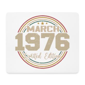 Awesome seit März 1934 Geburtstag 1934 Geschenk - Mousepad (Querformat) - Weiß - Vorne
