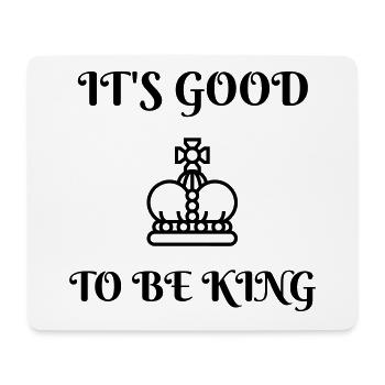 Monarch Monarchie König Königreich - Mousepad (Querformat) - Weiß - Vorne
