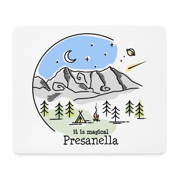 Presanella Randonnée Souvenir Dolomites Trentino - Tapis de souris (format paysage) - blanc - Devant