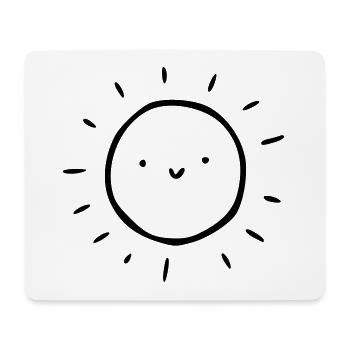 Summer Sun - Mouse Pad (horizontal) - white - Front