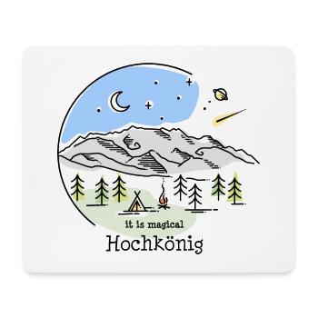 Hochkönig Berg Tirol Wanderung Wandern - Mousepad (Querformat) - Weiß - Vorne