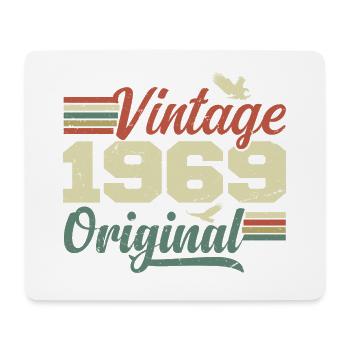 Vintage 1969 Cadeau Anniversaire 1969 Retro - Tapis de souris (format paysage) - blanc - Devant