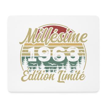 Vintage 1963 - Gift For The 61st Birthday - Mouse Pad (horizontal) - white - Front