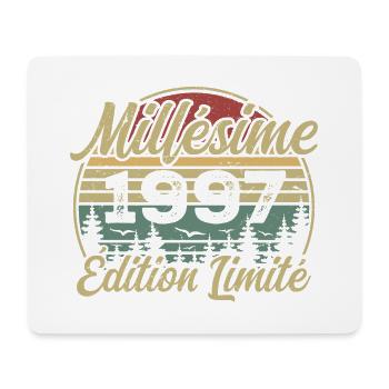 Vintage 1997 - 27th Anniversary Gift - Mouse Pad (horizontal) - white - Front