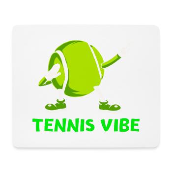 tennis, tennis ball, tennis fan - Mouse Pad (horizontal) - white - Front