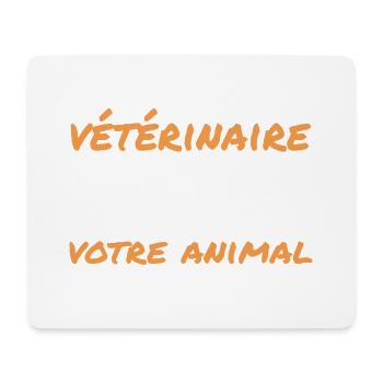 Tierarzt Geschenk Humor - Mousepad (Querformat) - Weiß - Vorne