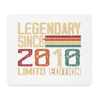 Original 2010 Vintage Geburtstagsgeschenk 2010 - Mousepad (Querformat) - Weiß - Vorne