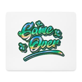 Game Over Graffiti - Tapis de souris (format paysage) - blanc - Devant