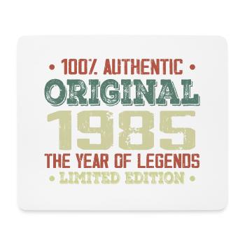Legende seit 1985 Jahrgang 1985 - 39. Geburtstag - Mousepad (Querformat) - Weiß - Vorne