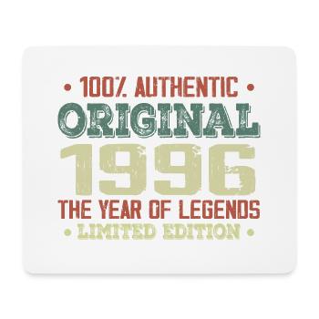 Legend since 1996 Born in 1996 - 28th birthday - Mouse Pad (horizontal) - white - Front