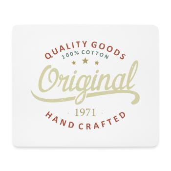 Original 1971 Geburtstagsgeschenk 1971 - Mousepad (Querformat) - Weiß - Vorne