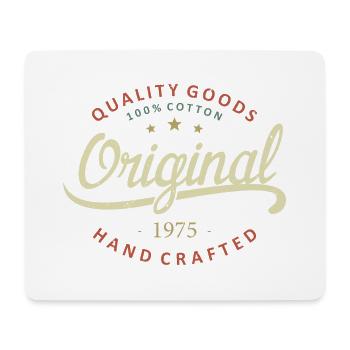 Original 1975 Geburtstagsgeschenk 1975 - Mousepad (Querformat) - Weiß - Vorne