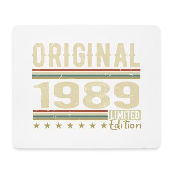 Original 1989 - Retro 1989 Birthday Gift - Mouse Pad (horizontal) - white - Front
