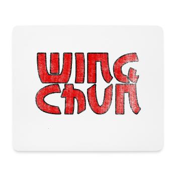 Wing Chun Chung Selbstverteidigung - Mousepad (Querformat) - Weiß - Vorne