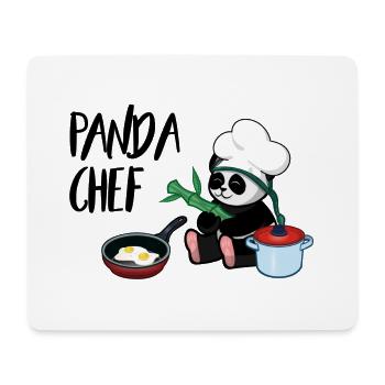 Panda Koch - Tapis de souris (format paysage) - blanc - Devant