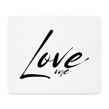Love me - Mouse Pad (horizontal) - white - Front
