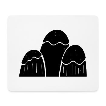 Mountains Mountain Mountains Mountain 20 Drawing Area 21 - Mouse Pad (horizontal) - white - Front