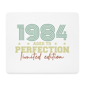 1984 - Mousepad (Querformat) - Weiß - Vorne