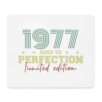 1977 - Mousepad (Querformat) - Weiß - Vorne