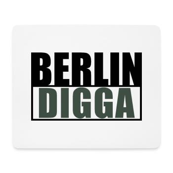 Berlin Digga Freshes Design deiner Lieblingsstadt - Mousepad (Querformat) - Weiß - Vorne