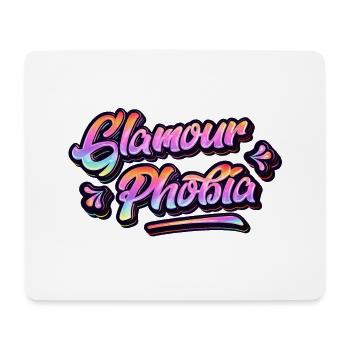 Glamourphobia Glamour Phobie - Tapis de souris (format paysage) - blanc - Devant