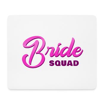 Bride Squad Rose - Tapis de souris (format paysage) - blanc - Devant