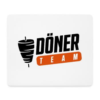 Döner Team - Mousepad (Querformat) - Weiß - Vorne